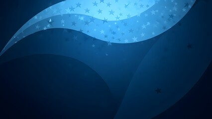 Glowing blue waveform on dark background