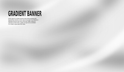 a gray and white gradient greeting card word banner © abdul yasid