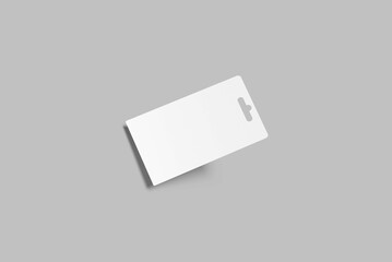 Gift Card Mockup Design Blank Icon