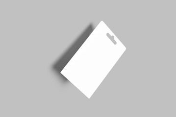 Gift Card Mockup Design Blank Icon