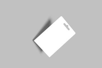 Gift Card Mockup Design Blank Icon