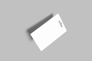 Gift Card Mockup Design Blank Icon