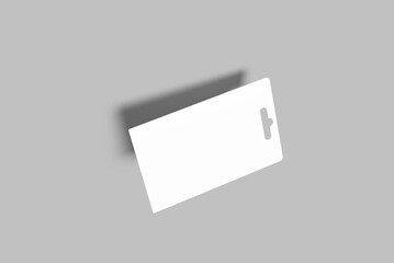 Gift Card Mockup Design Blank Icon