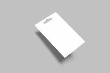 Gift Card Mockup Design Blank Icon