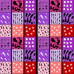 set of seamless patterns