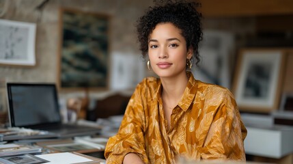 A content creator filming a 24-hour creative challenge in a cluttered studio, surrounded by sketches, open laptops, and half-finished projects — digital creativity marathon and high-energy