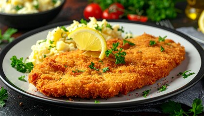 Schnitzel mit Kartoffelsalat (Deutschland)