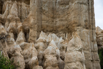 sculptures naturelles &agrave; Ille-sur-T&ecirc;t en France
