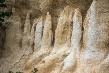 sculptures naturelles &agrave; Ille-sur-T&ecirc;t en France