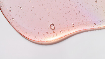 Pdrn inspired liquid texture for skincare background