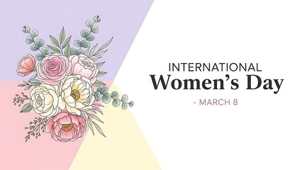 Women&rsquo;s Day Creative Social Media Post Design Promoting Women Rights, Empowerment, Equality, Motivation and Celebrating Powerful Women Globally