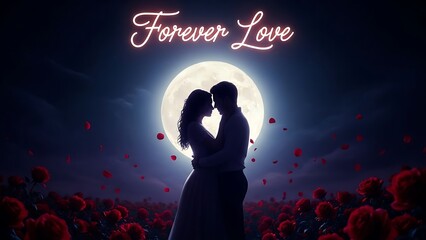 Valentine&rsquo;s Day Love Concept Illustration for Couples and Romance Celebration
