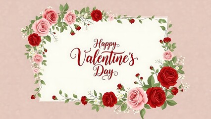 Valentine&rsquo;s Day Celebration with Romantic Mood, Hearts and Love Symbols