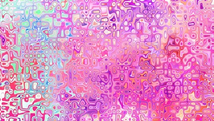 Fototapeta premium Abstract organic cellular texture with soft purple and pink tones, fluid mosaic pattern and dreamy digital surface
