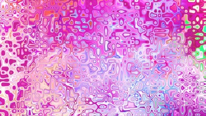 Fototapeta premium Abstract organic cellular texture with soft purple and pink tones, fluid mosaic pattern and dreamy digital surface