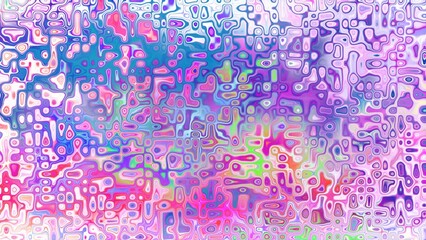 Abstract organic cellular texture with soft purple and pink tones, fluid mosaic pattern and dreamy digital surface