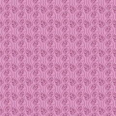 seamless pattern with pink flowers