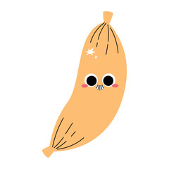 Delicious and Healthy Banana Fruit Vector Illustration