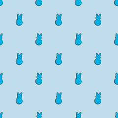 Easter seamless pattern