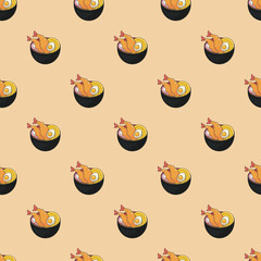 Easter seamless pattern