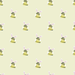 Easter seamless pattern