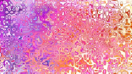 Obraz premium Abstract organic cellular texture with soft purple and pink tones, fluid mosaic pattern and dreamy digital surface