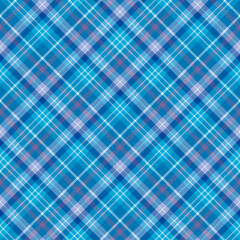Seamless pattern with glorious blue colors for plaid, fabric, textile, clothes, tablecloth and other things. Vector image. 2