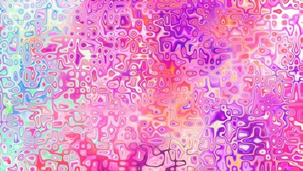 Obraz premium Abstract organic cellular texture with soft purple and pink tones, fluid mosaic pattern and dreamy digital surface