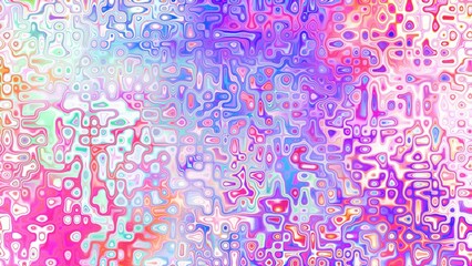 Obraz premium Abstract organic cellular texture with soft purple and pink tones, fluid mosaic pattern and dreamy digital surface