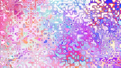 Abstract organic cellular texture with soft purple and pink tones, fluid mosaic pattern and dreamy digital surface