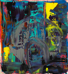 graffiti on the wall