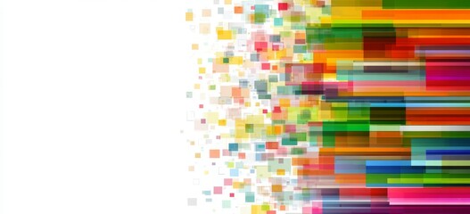 A rainbow‑striped long banner background with white blank space functions as the LBGT people&rsquo;s pride symbol