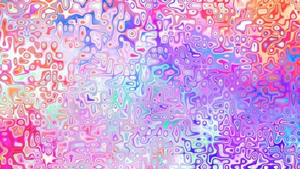 Abstract organic cellular texture with soft purple and pink tones, fluid mosaic pattern and dreamy digital surface