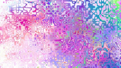 Obraz premium Abstract organic cellular texture with soft purple and pink tones, fluid mosaic pattern and dreamy digital surface