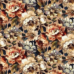 seamless floral background