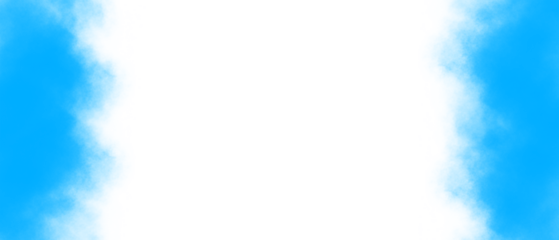 Smoke effects on transparent background with blue and white colors for creative design with graphic and resource and abstract and digital and cloud