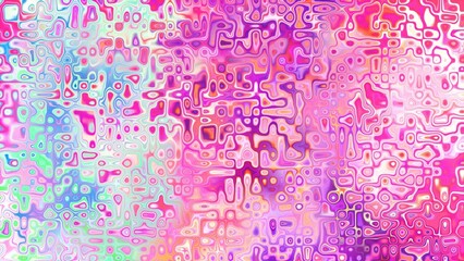 Fototapeta premium Abstract organic cellular texture with soft purple and pink tones, fluid mosaic pattern and dreamy digital surface