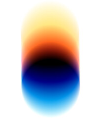 Abstract mesh gradient with a soft