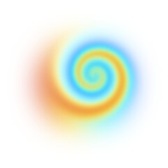 Colorful Spiral Abstract Graphic