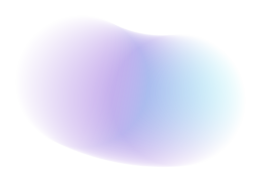 Abstract Gradient Blob Shape - Powered by Adobe