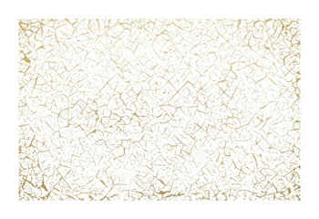 Cracked texture abstract digital design white space isolated on transparent background
