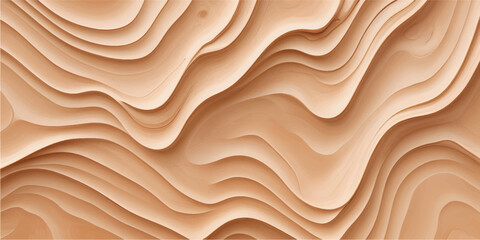 Obraz premium Brown wooden texture with natural grain pattern background