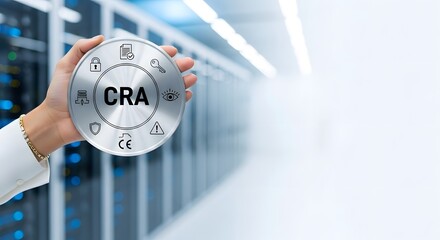 Cyber Resilience Act (CRA) Compliance in Data Center Concept