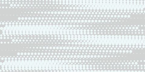 Dot white gray wave light technology texture background. Abstract modern grey. Spotted white and gray texture. Cards, business, presentation template .