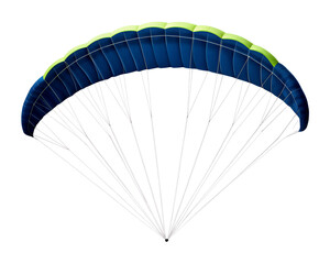 Glide parachute with variable wing design for paragliding sports © Abdelati