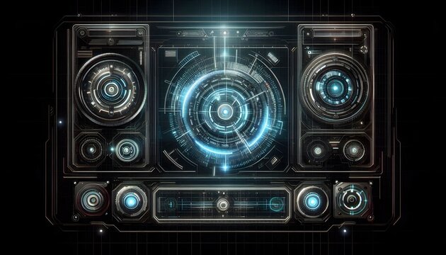 Advanced control panel interface - Powered by Adobe