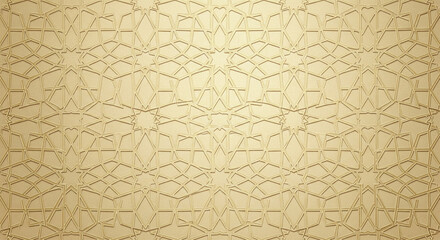 Modern Islamic Geometric Pattern Ramadan Background