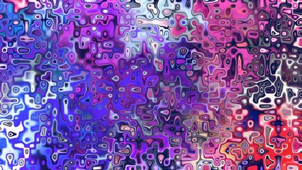 Abstract organic cellular texture with soft purple and pink tones, fluid mosaic pattern and dreamy digital surface © Victoria