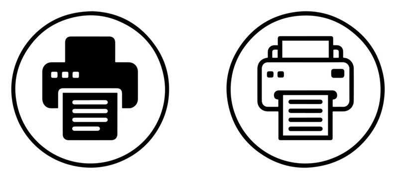 printer document print icon