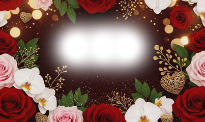 Valentines day 2026 background Grainy texture PNG Background. Valentine's day PNG design card. Holiday banner, web poster, flyer, color brochure 